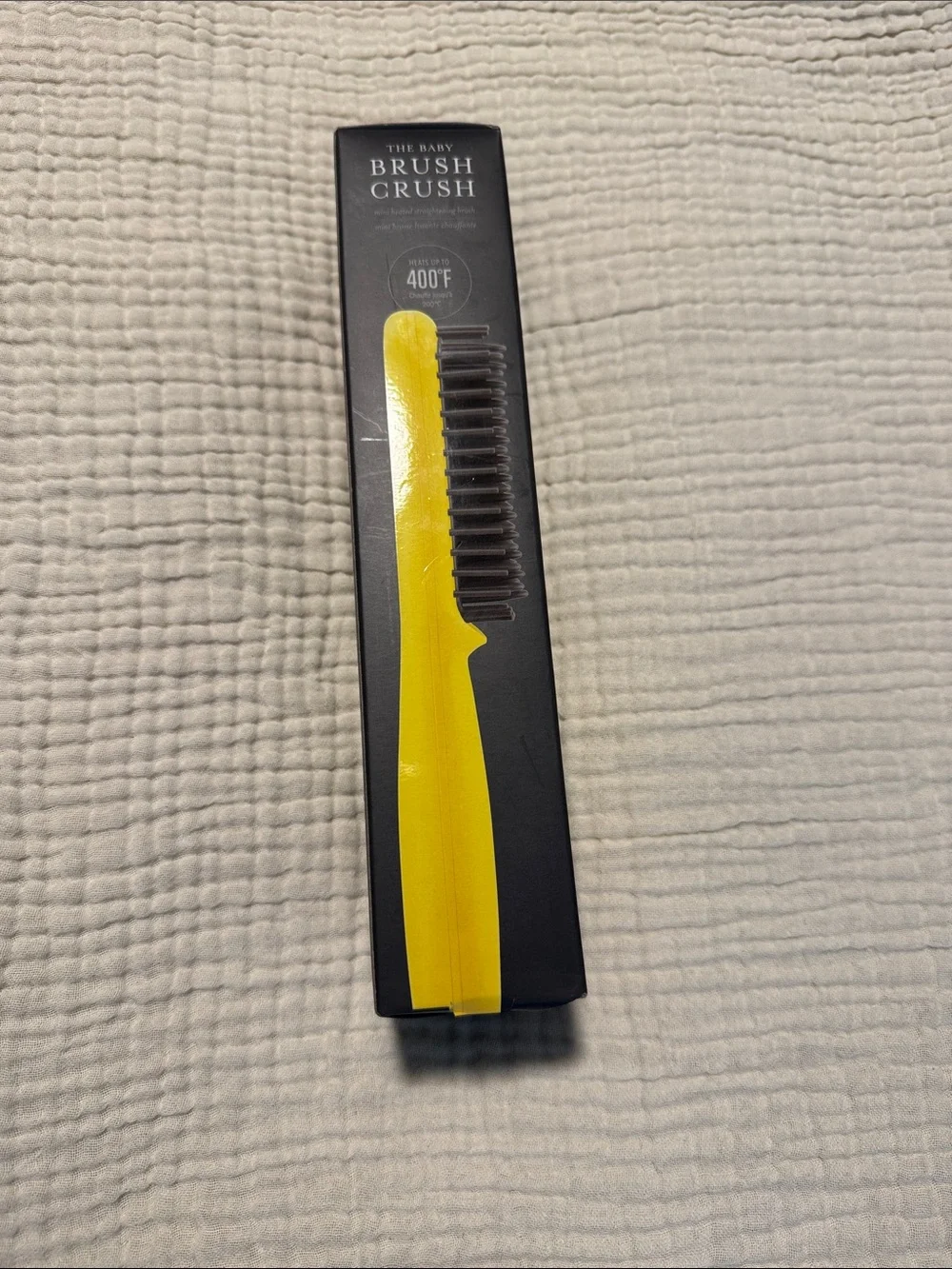 Drybar Yellow The Baby Brush Crush Heated Straightening Brush